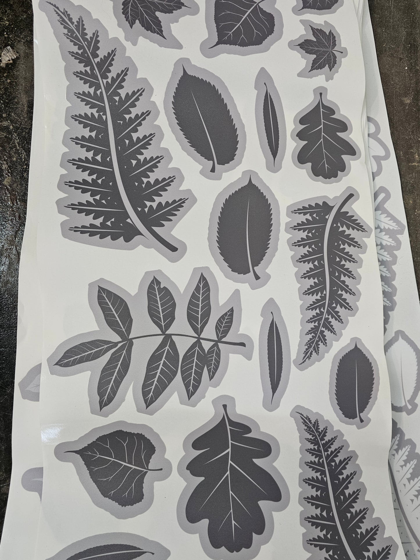 Autocollants muraux de branches et de feuillages