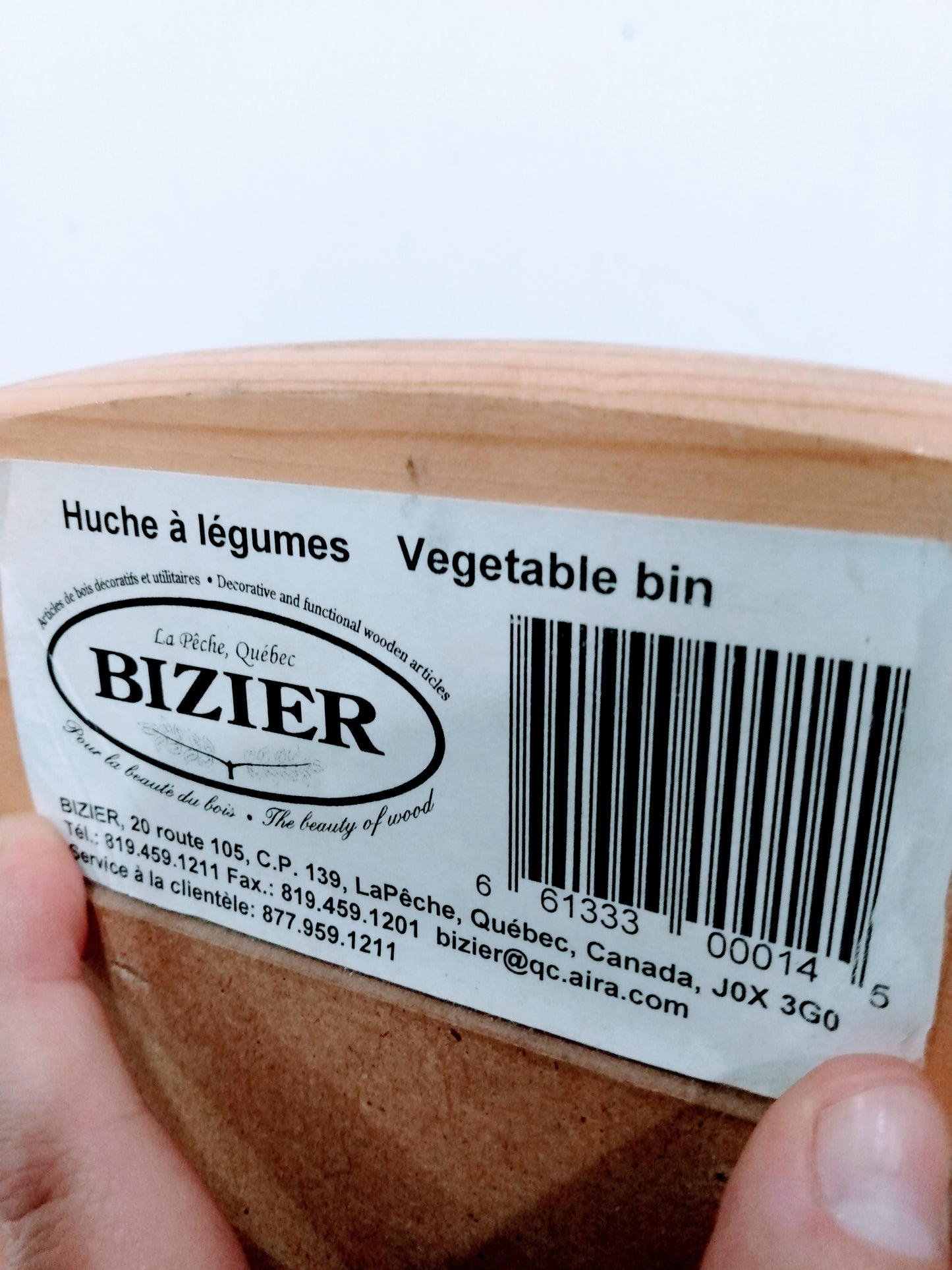 Huche à légumes