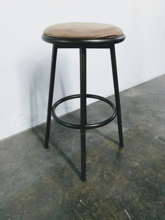 Tabouret pivotant brun