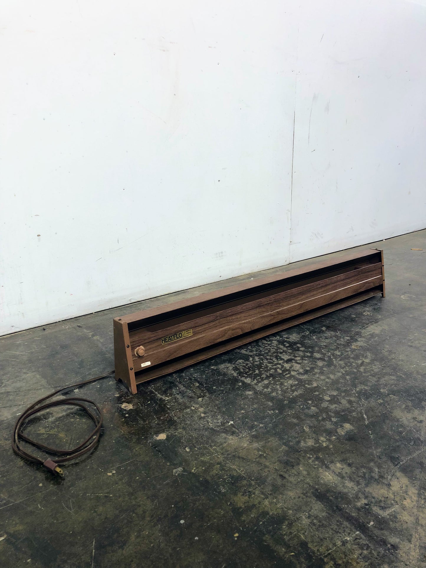 Plinthes de chauffage portatives vintage