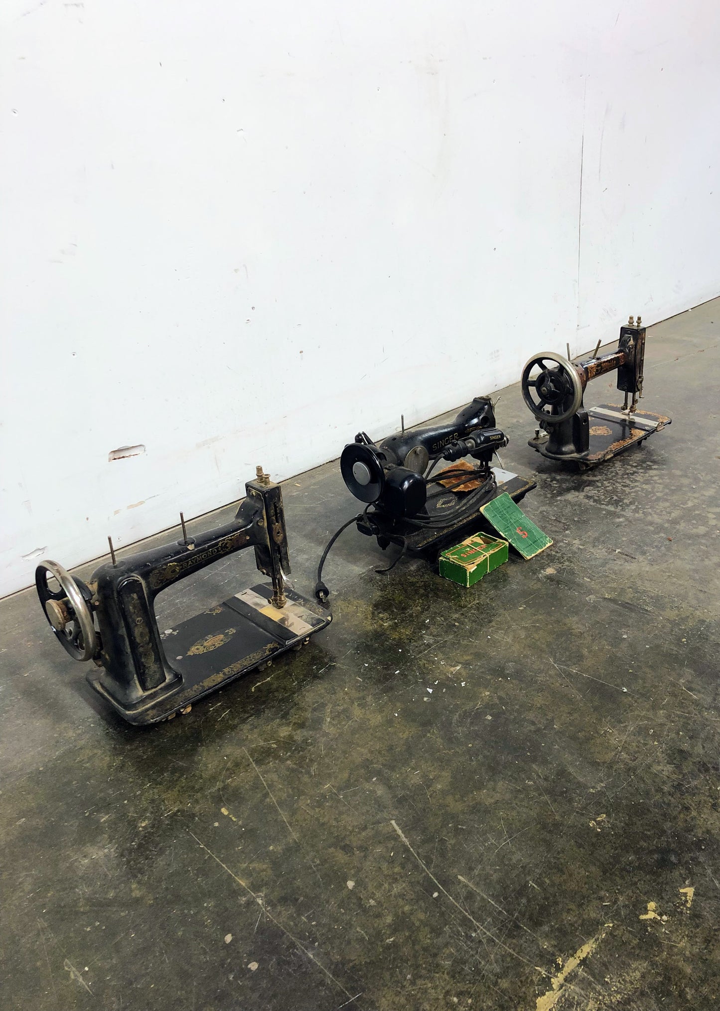 Machines à coudre anciennes