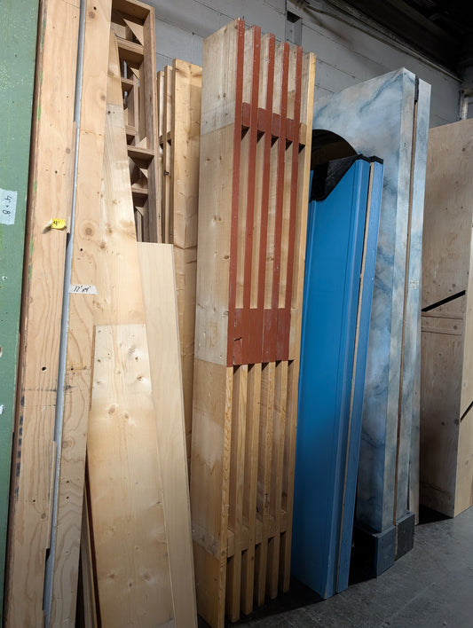 Structure de planche 2''x6''