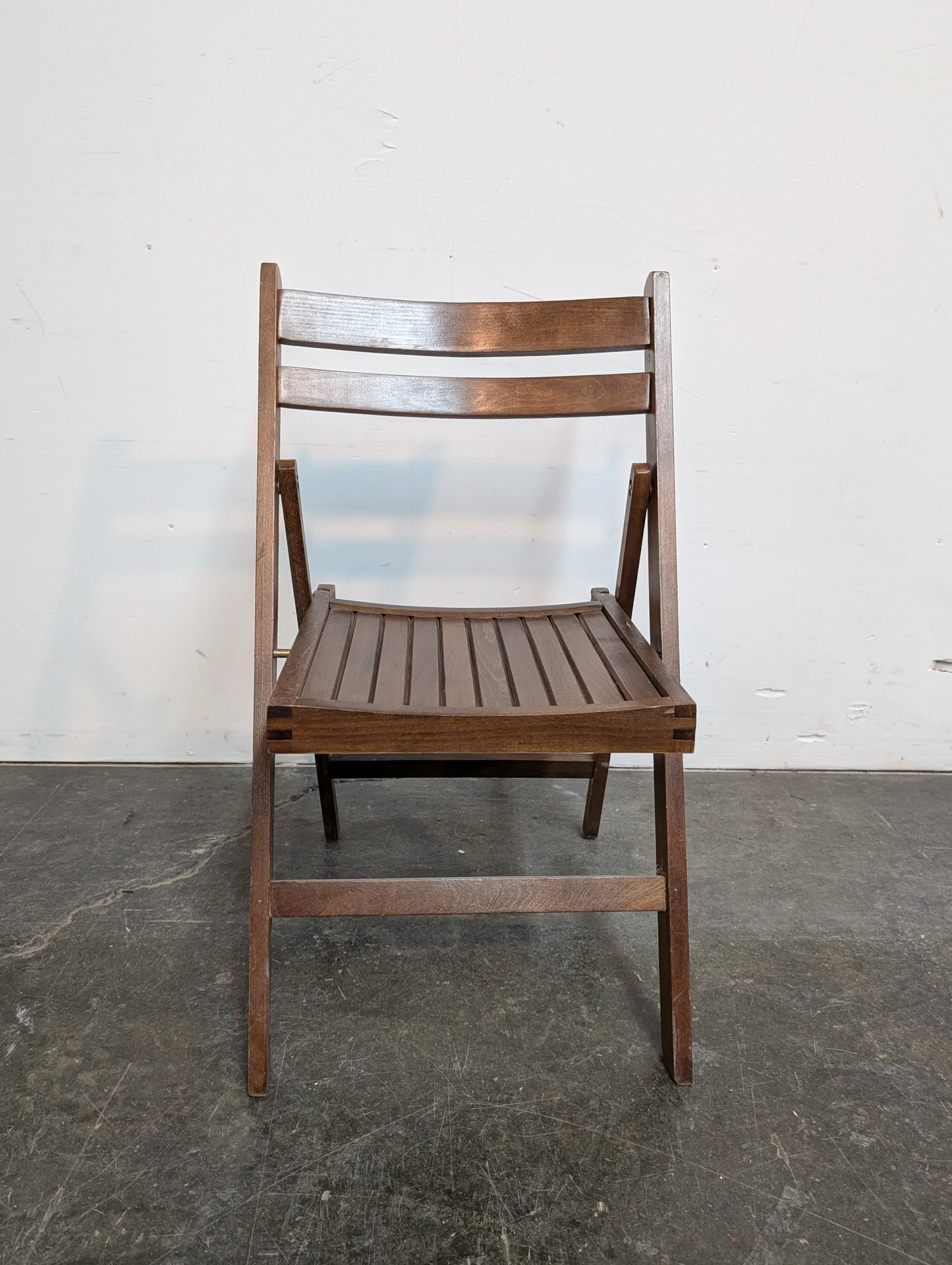 Chaise pliante en bois