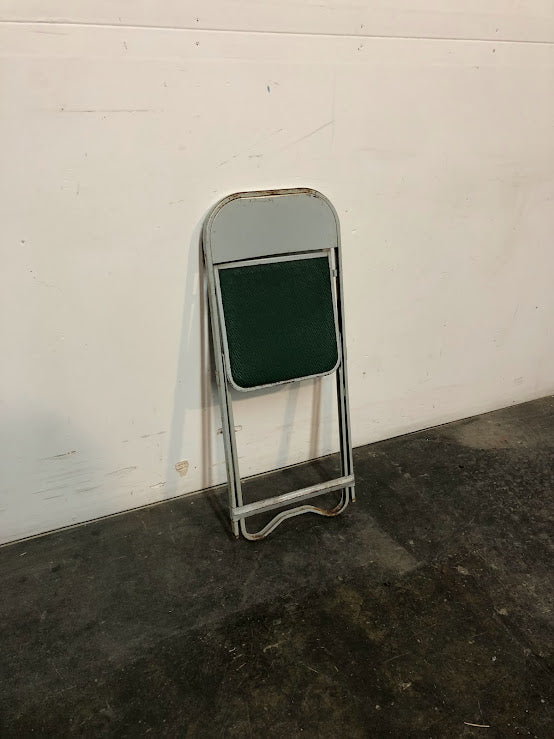 Chaise en métal vintage