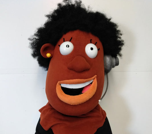 Tête de mascotte - Femme