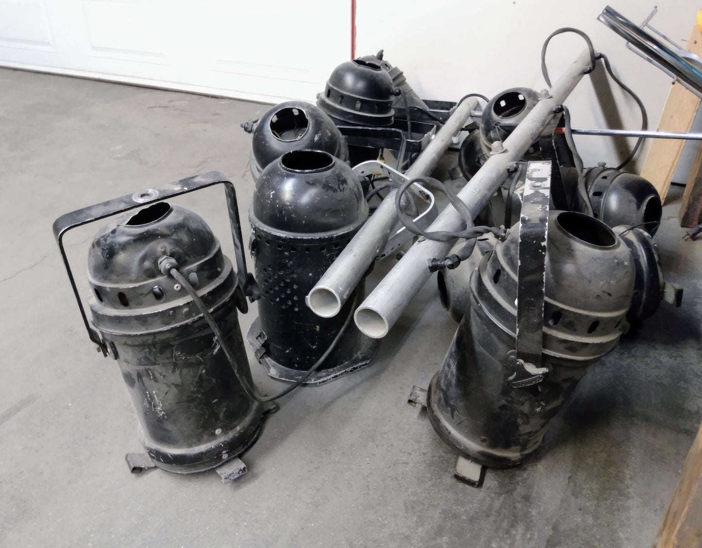 Lot de projecteurs PAR 64