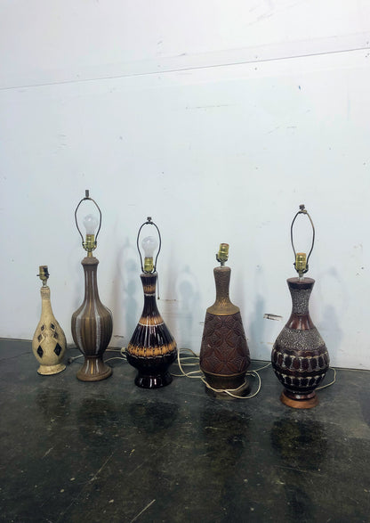 Lampes en céramique