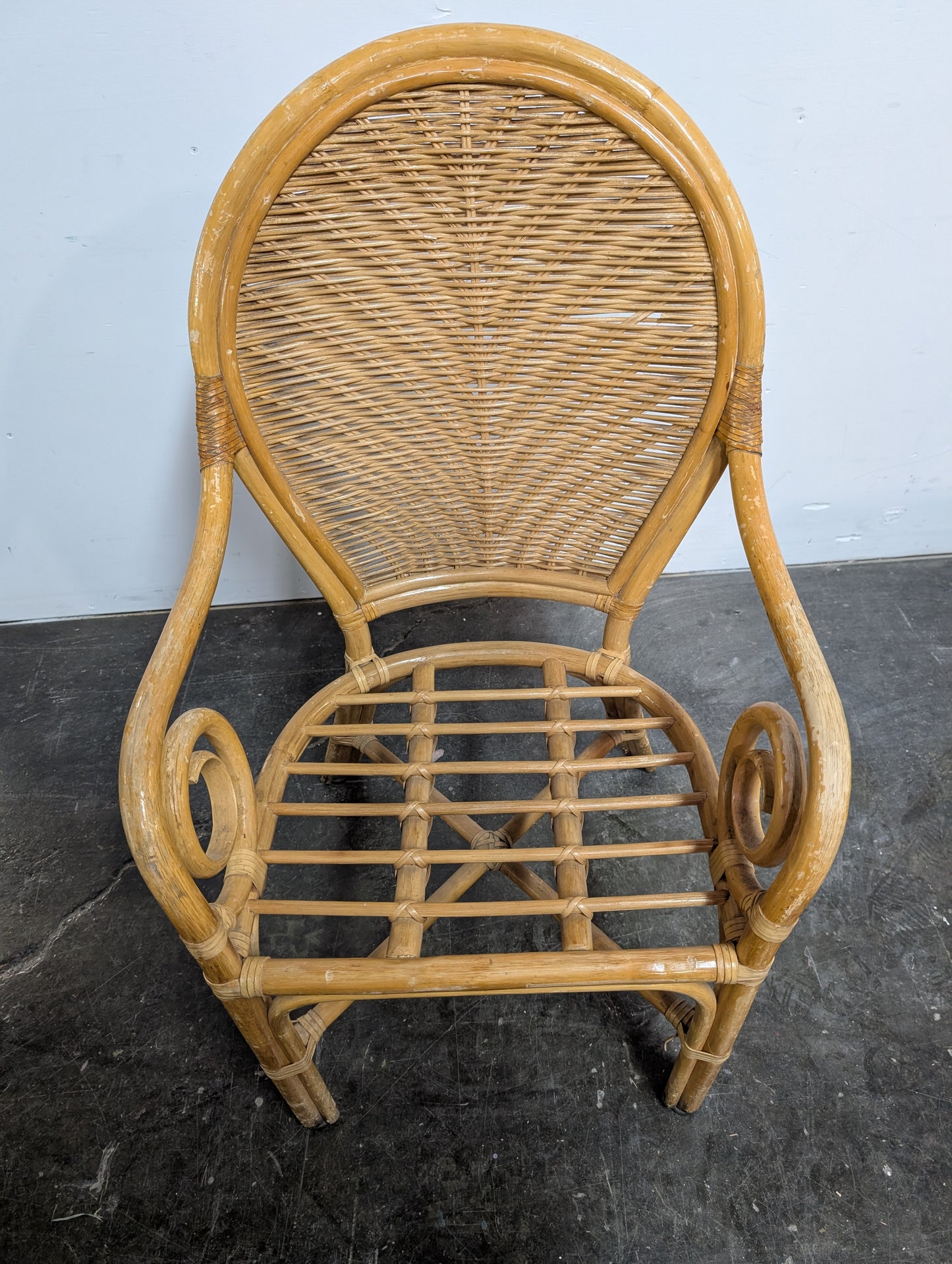Fauteuil en rotin