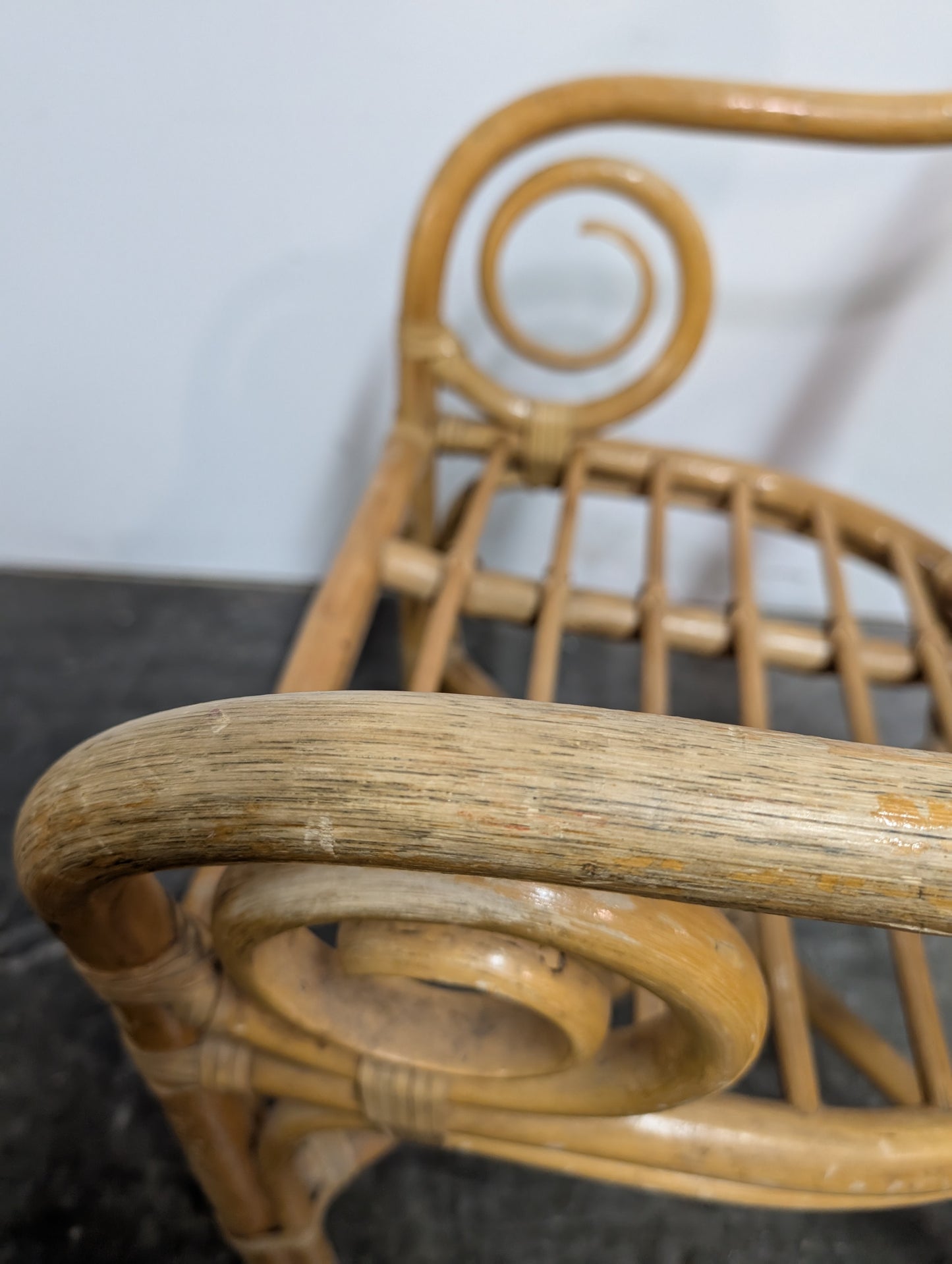 Fauteuil en rotin