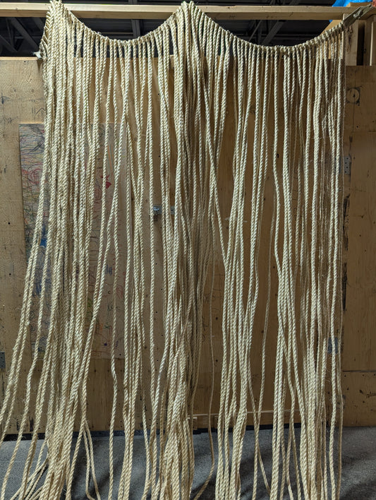 Rideaux en corde de manille