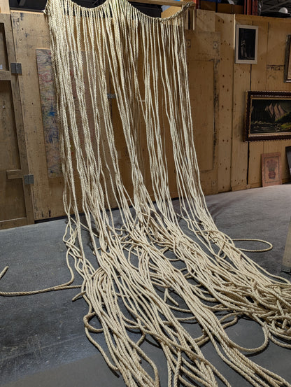 Rideaux en corde de manille