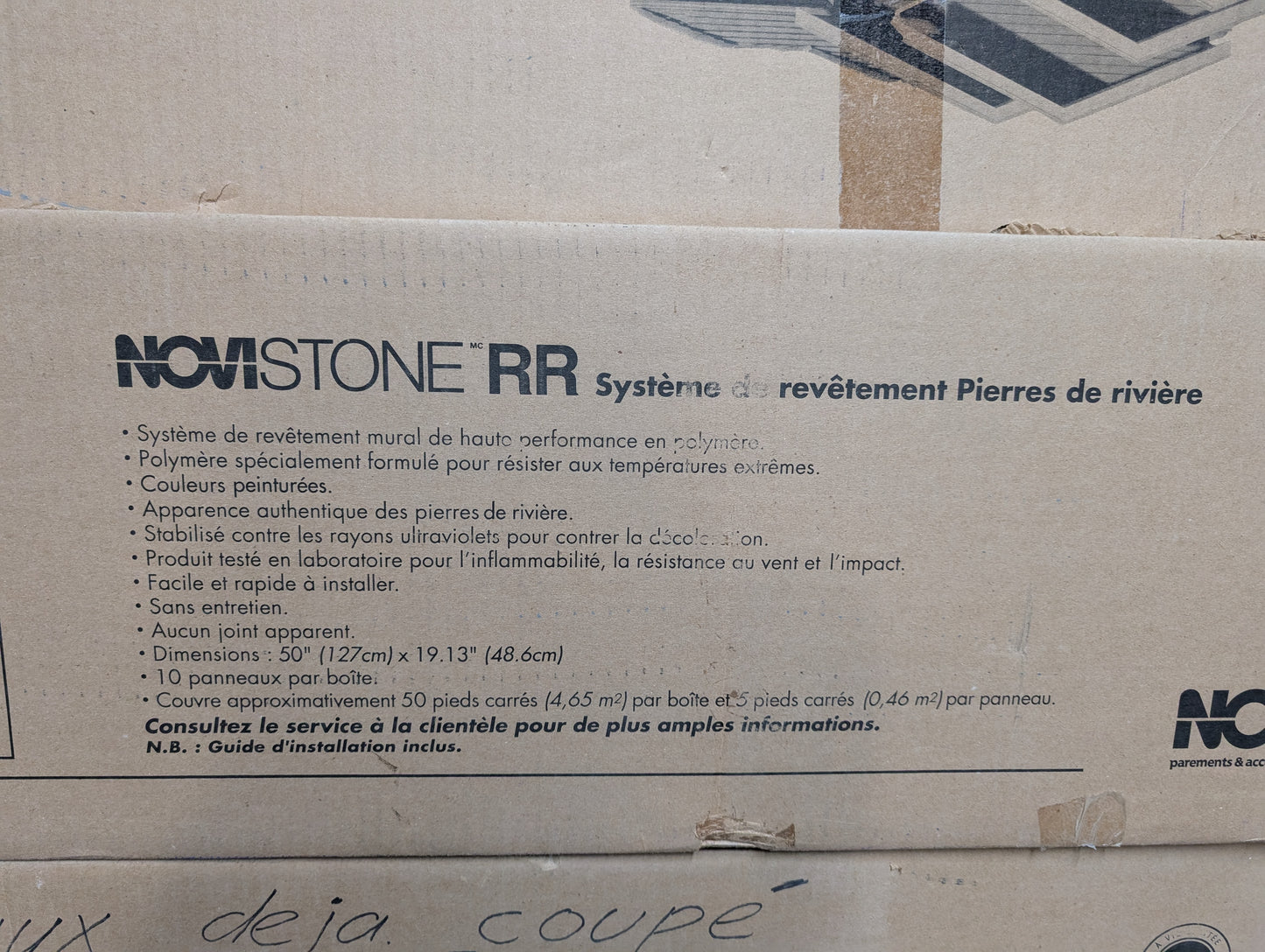 Revêtement de Pierres de rivière