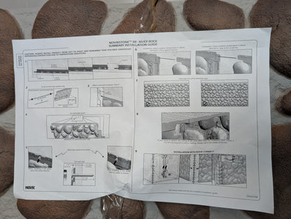 Revêtement de Pierres de rivière