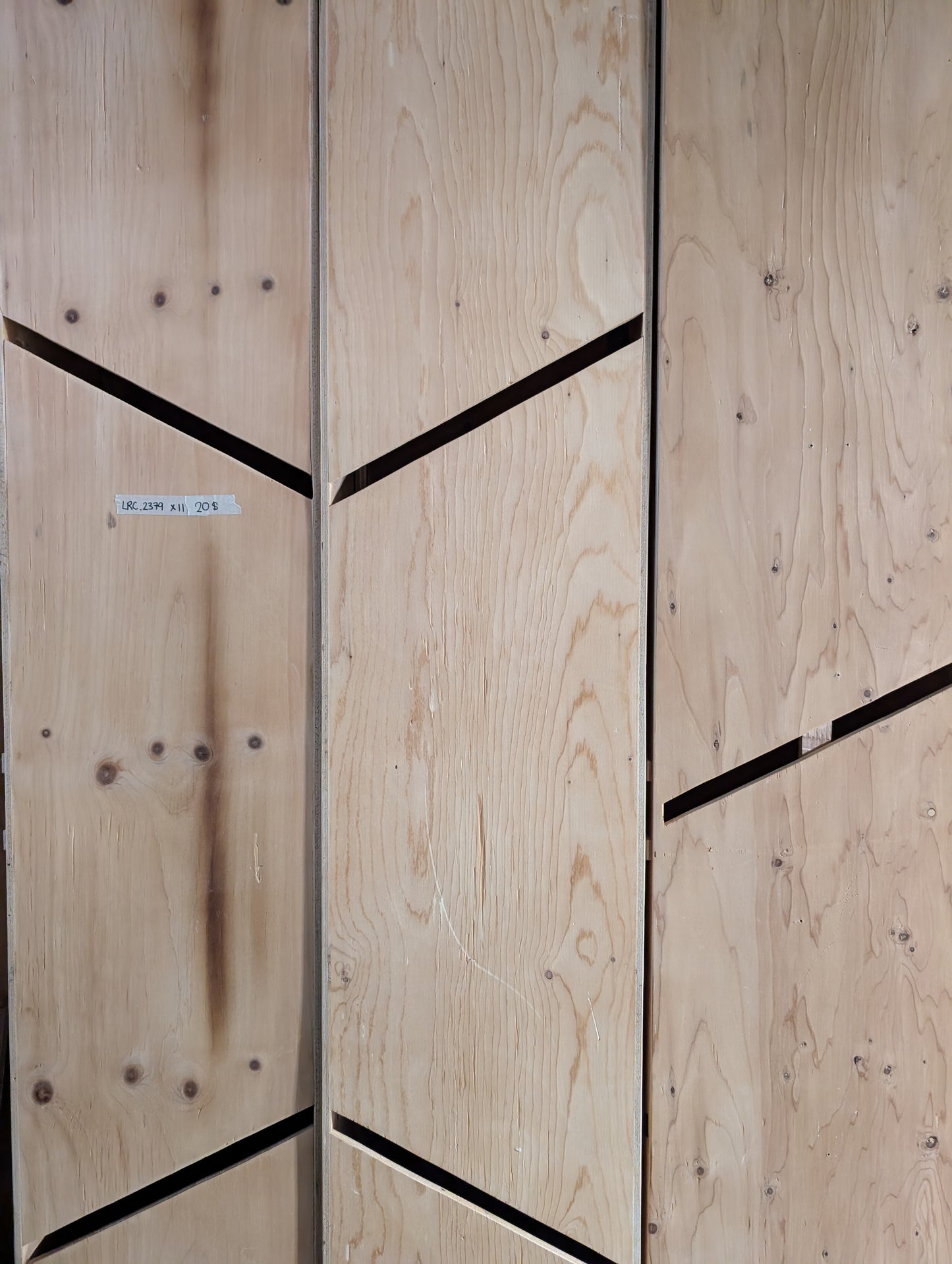 Module rectangulaire en bois