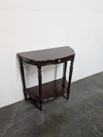 Petite table console à tiroir