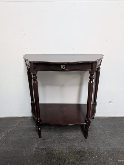 Petite table console à tiroir