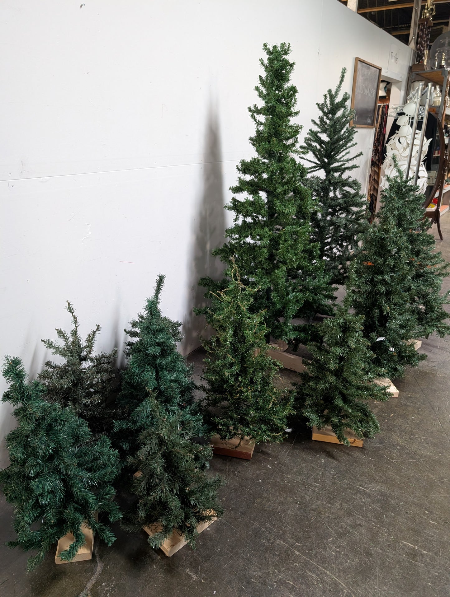 Sapins artificiels