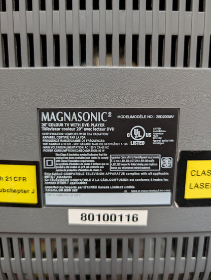 Télévision cathodique Magnasonic