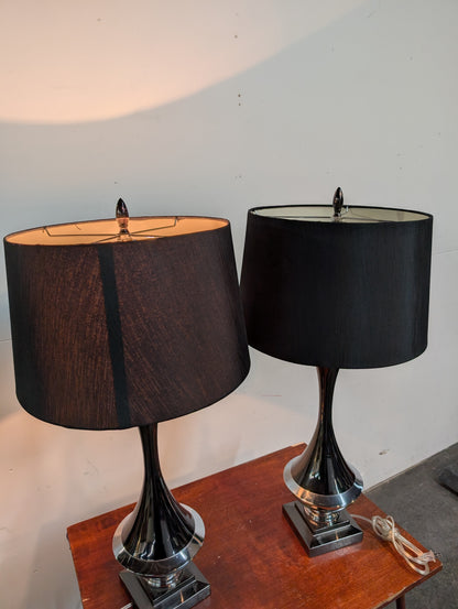 Lampe de table - Abat-jour noir