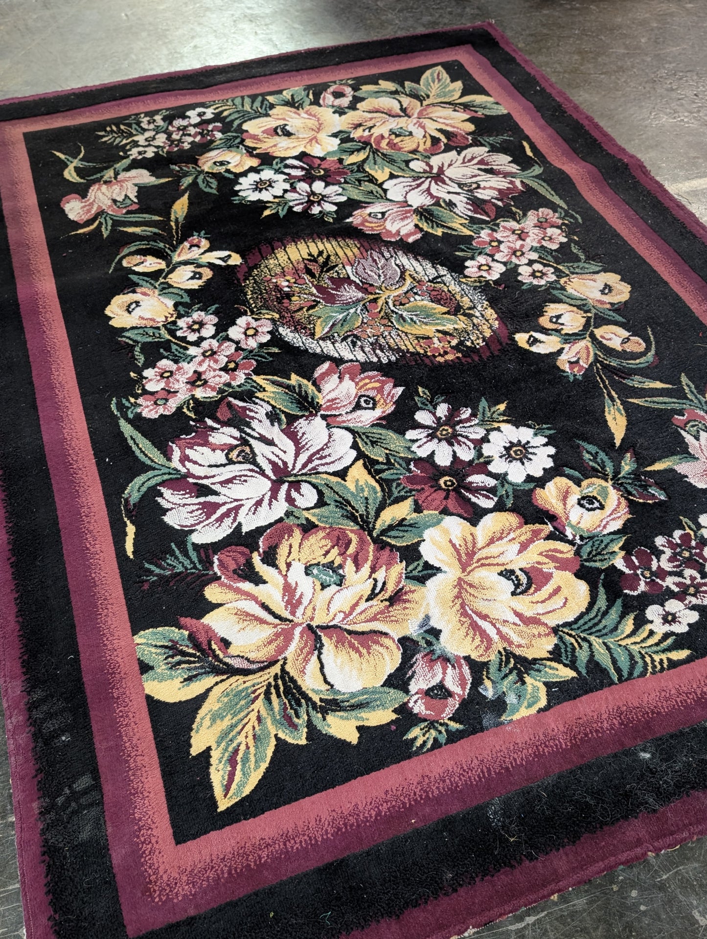 Tapis fleuri