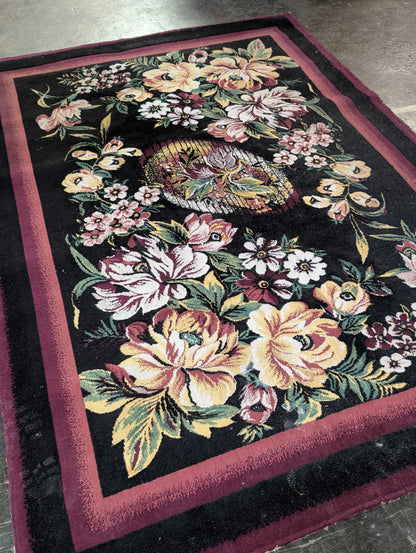 Tapis fleuri
