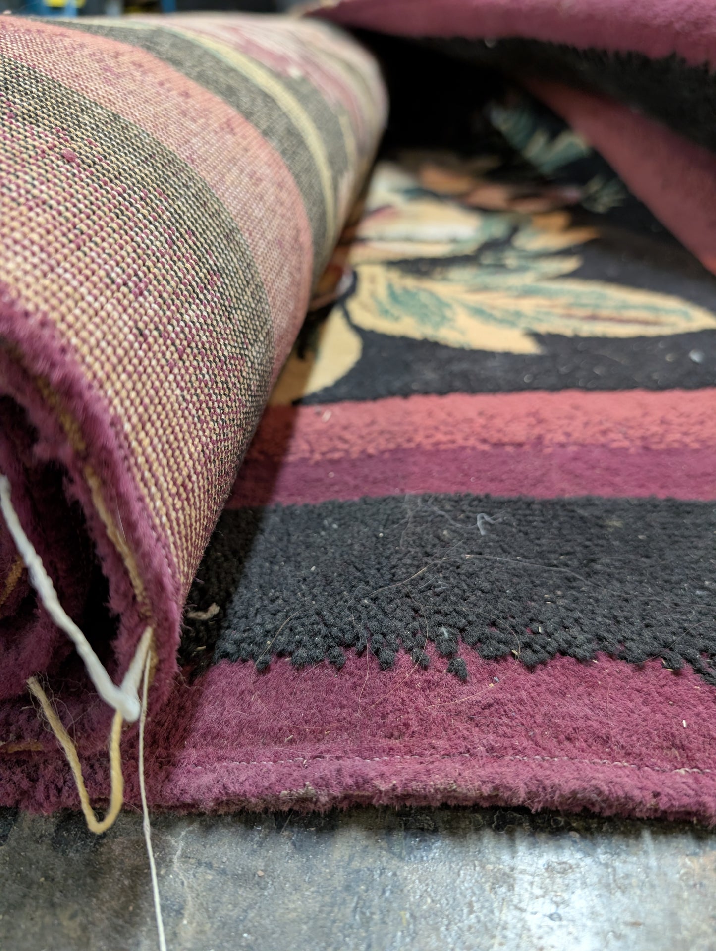 Tapis fleuri