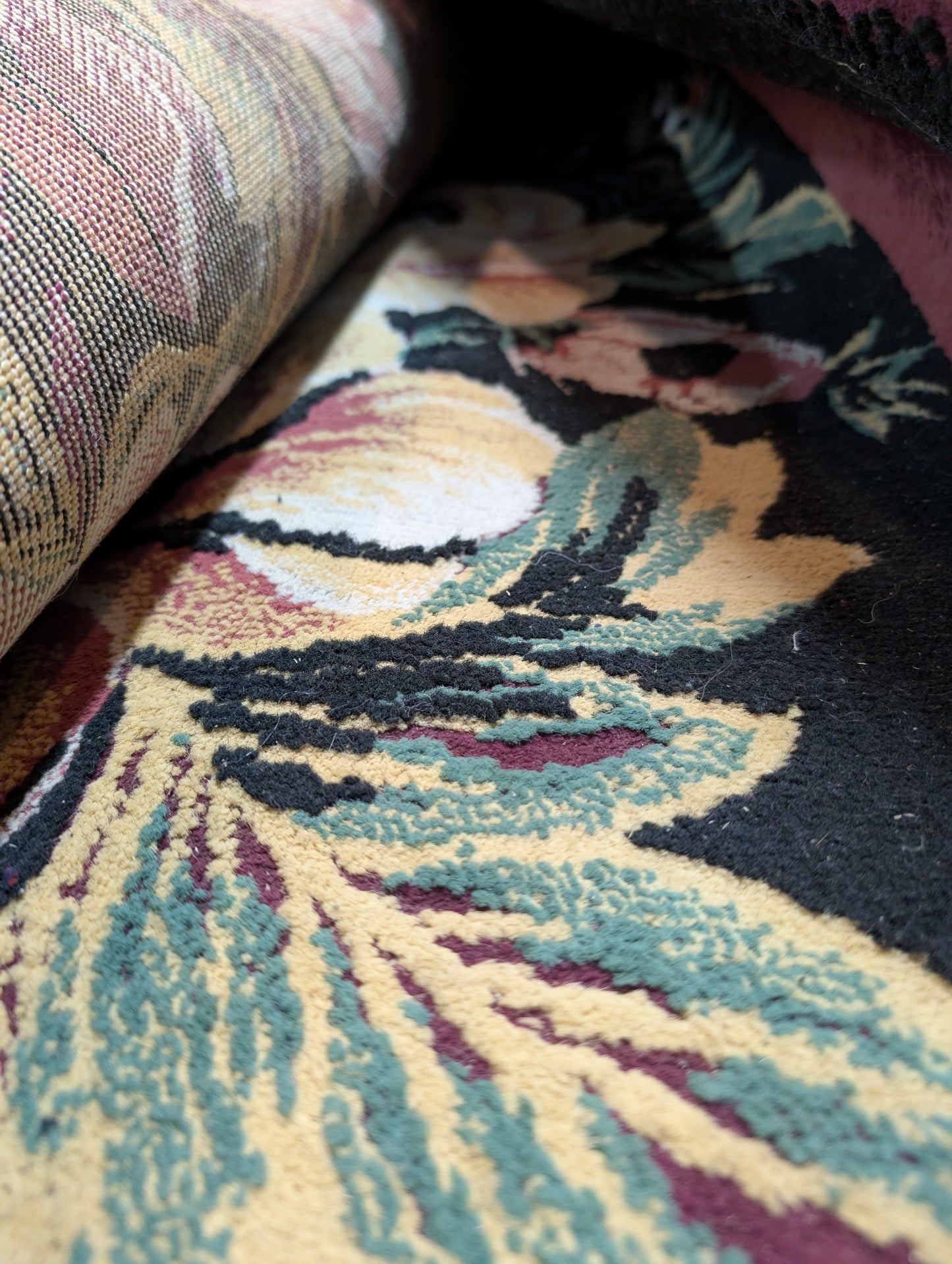 Tapis fleuri