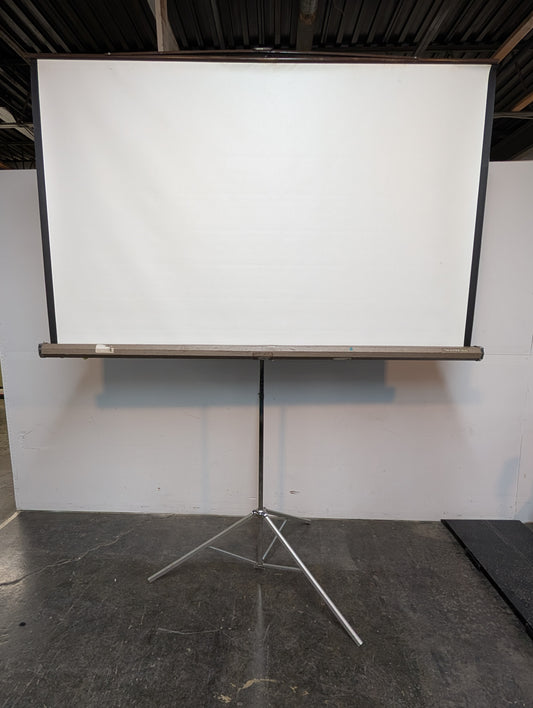 Écran de projection sur pied