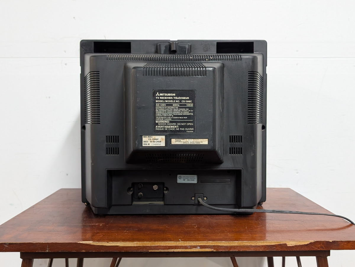 Télévision cathodique Mitsubishi 18"