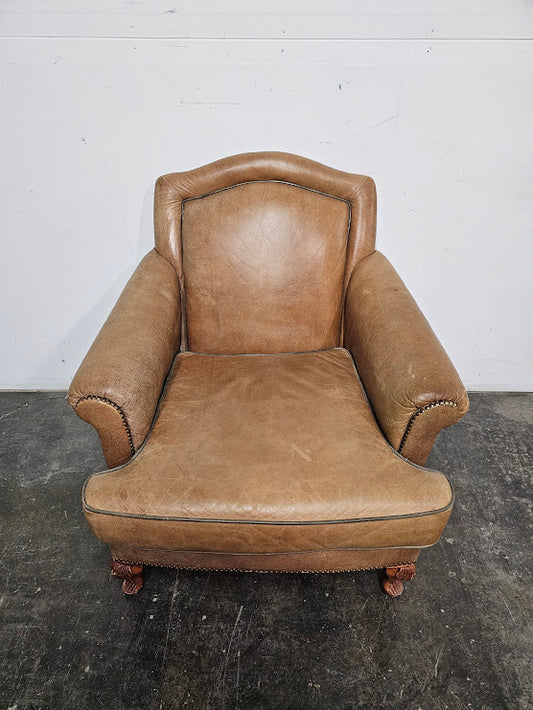 Fauteuil en cuir