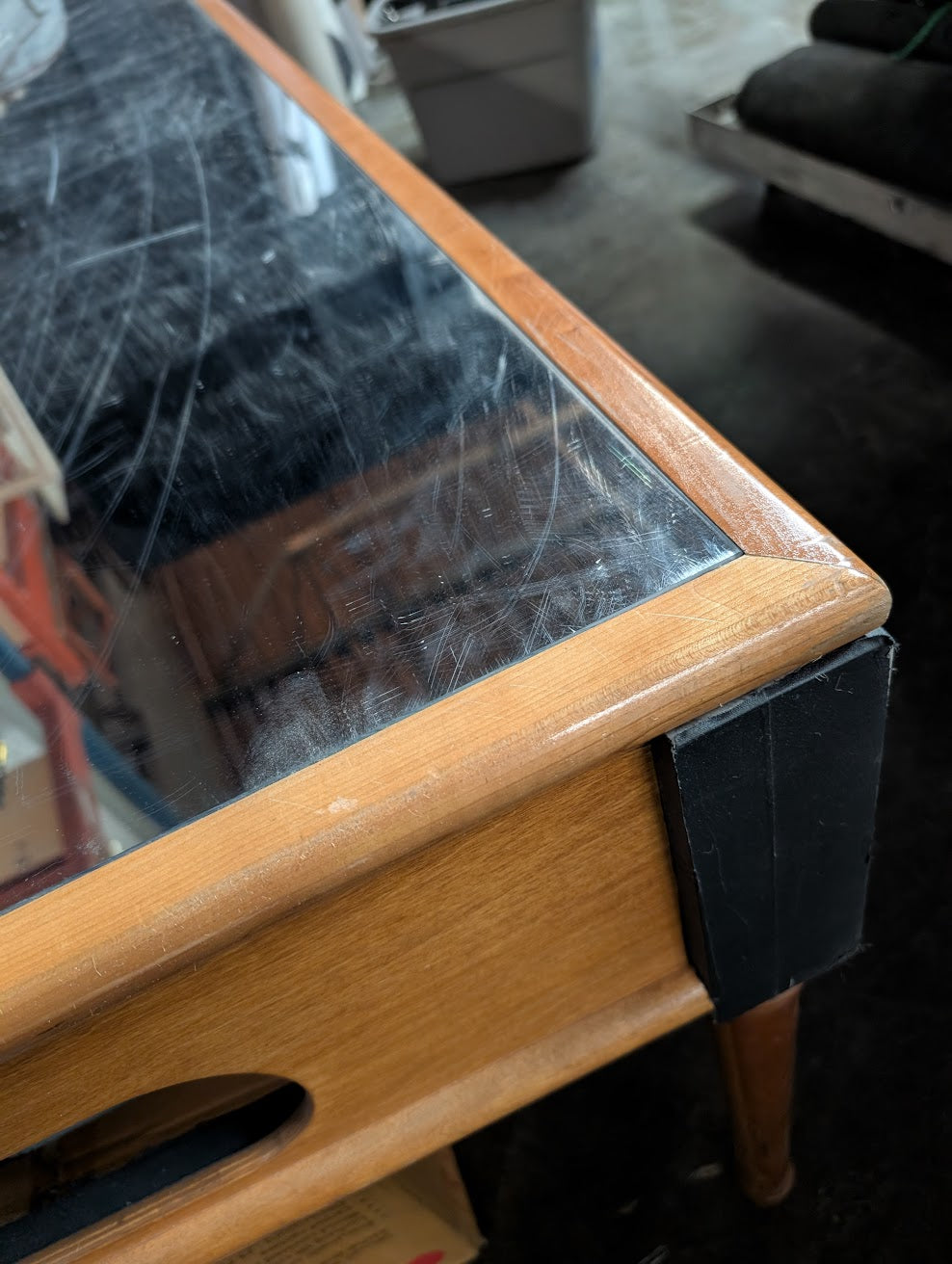 Grande table en bois